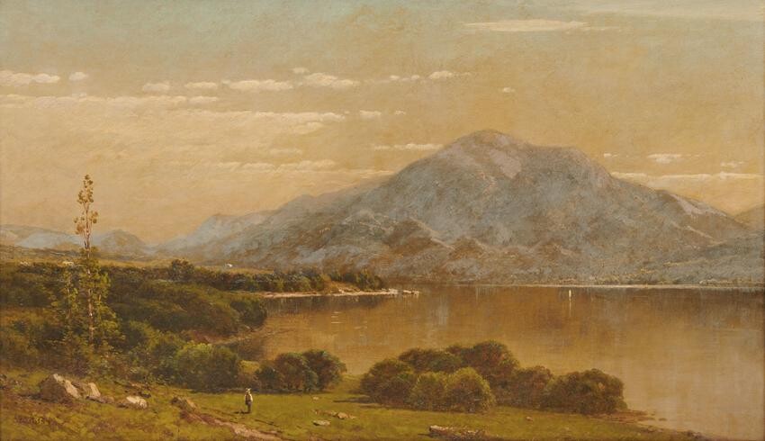 JOHN BUNYAN BRISTOL, (American, 1826-1909), Lake