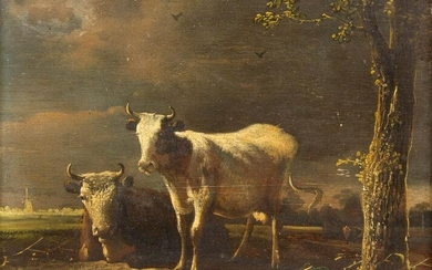 Jan II Baptist KOBELL (1778-1814) a painting of 2 cows