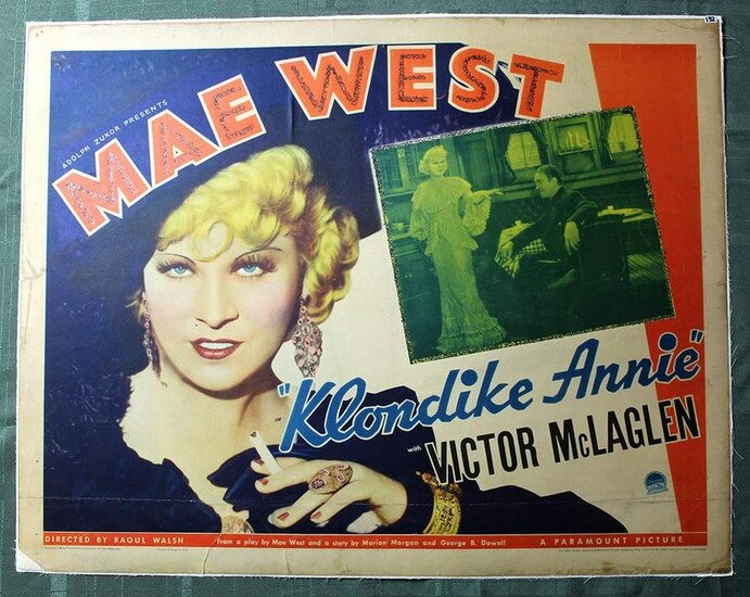 Klondike Annie (Paramount, 1936) US Half Sheet 22" x