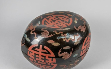 Large Chinese Lacquer-wood Box
