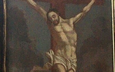 Large Late 18th Century Italian Christus in cruce - Christus in cruce