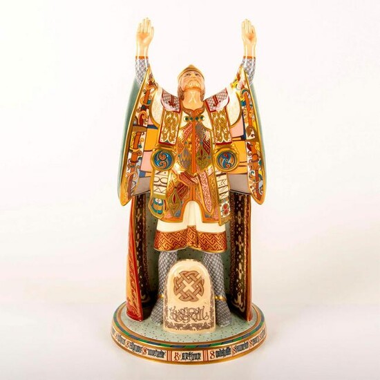 Large Minton Figurine, Arthur, The Once And Future King
