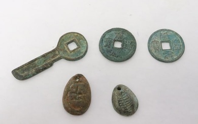 Lot of Chinese bronze coin(?)