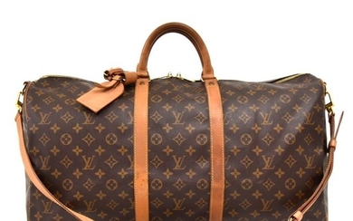 Louis Vuitton - Keepall 55 Bandouliere Monogram CanvasTravel bag