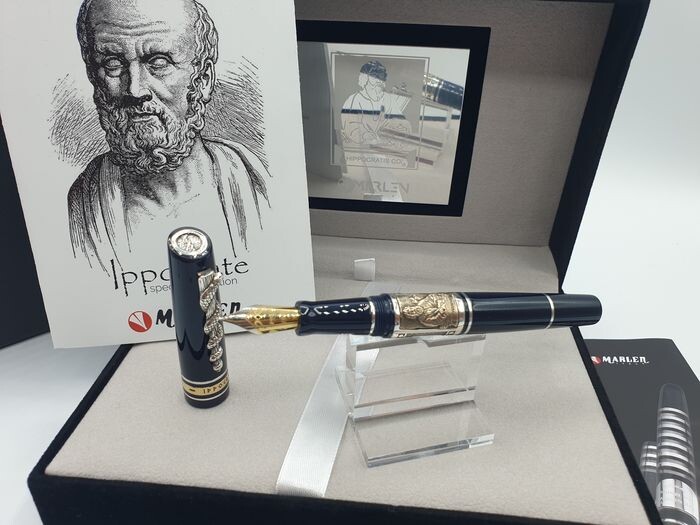 Marlen Special Edition Collection Ippocrate-Nero-Dei Medici - Fountain pen