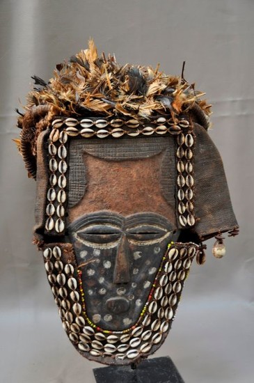 Mask - Wood - Lele - Kuba - Congo DRC