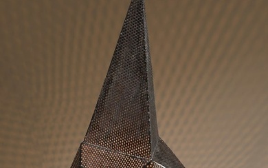 Mathieu Matégot, perforated plate table Lamp, model Bagdad
