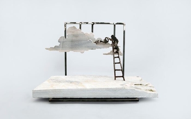 Matthew Broussard e Ghigos - Pietre Trovanti - Centrepiece, Sculpture, Decorative object - Giardino delle nuvole