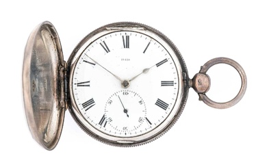 McCabe: A Silver Open Faced Verge Pocket Watch, signed Jas...