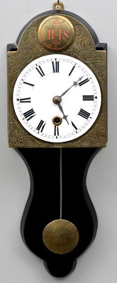 Miniatur Brettluhr / Small wall clock