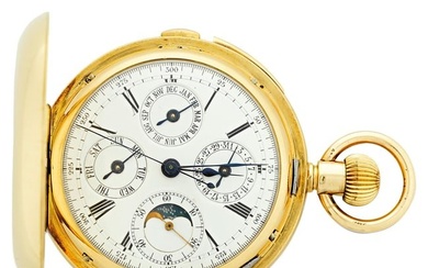 Minute Repeating Chronograph Pocket Watch