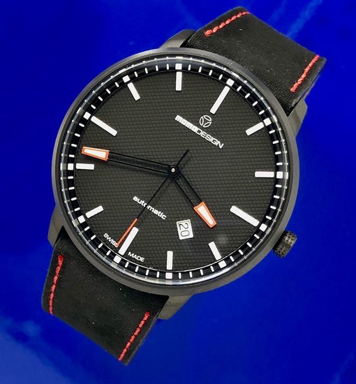 MomoDesign - Automatic Watch Essenziale Red Tone Black PVD Swiss Made - MD6004BK-12 - Men - Brand New