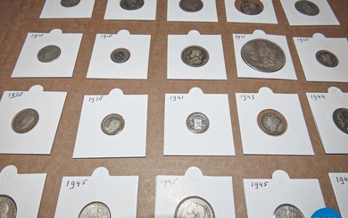 Nalatenschap zilveren munten 1773 - 1945