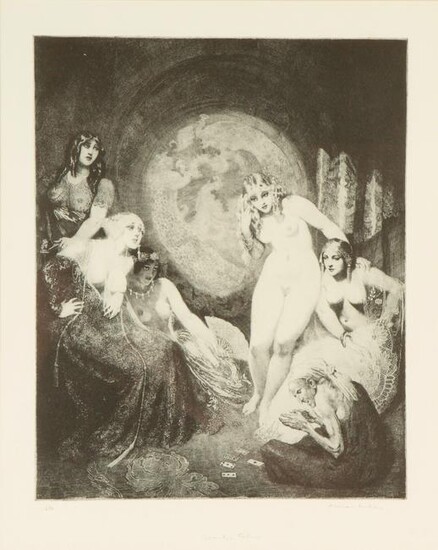 Norman Lindsay Limited Edition Facsimile Etching