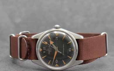 OMEGA gents wristwatch Seamaster reference 2996 1SC, manual...