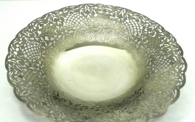 Old Indu-Presian (Low) Silver Bowl