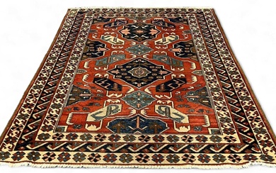 Older Turkish Kazak Style Rug