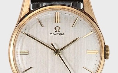 Omega - A 9ct gold wristwatch