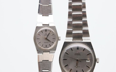 Omega - Genève - Watch Pair - Gent: Geneve Cal. 1481/ Lady: Geneve Cal. 530 - Unisex - 1970-1979