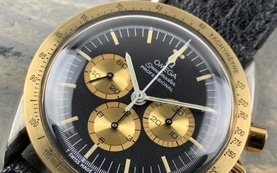 Omega - Moonwatch Limited Edition Italy Edition 18K Gold Steel - ST145.022 - Men - 1980-1989