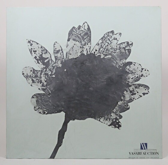 PASSANITI Francesco (né en 1952) Fleur noire... - Lot 79 - Vasari Auction