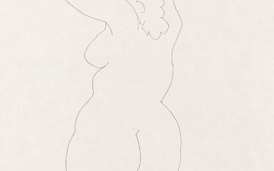 Pablo Picasso (1881-1973) Femme nue de dos.... - Lot 179 - Ader