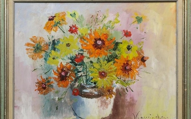 Painting, Still Life with Bouquet of Flowers