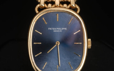 Patek Philippe Golden Ellipse. Herrearmbåndsur i 18 kt. guld