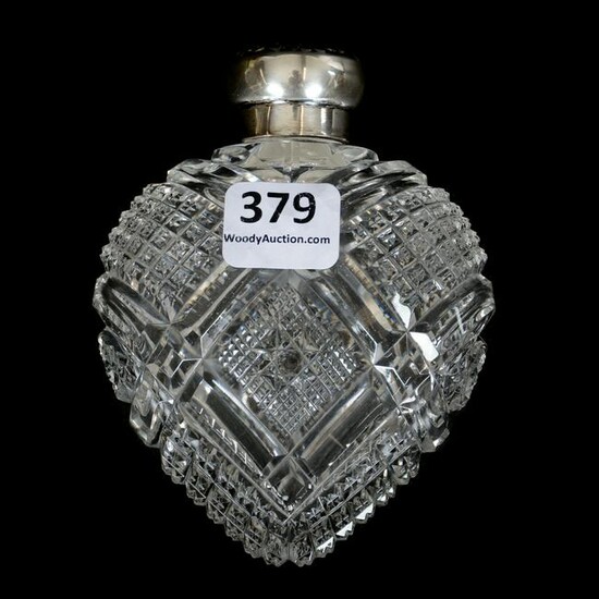 Perfume Bottle, Lady's Heart Shaped, ABCG