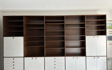 Piarotto - Bookcase - Fitting S10 bis series - Metal, Wood
