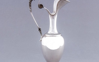 Pitcher (1) - .800 silver - 238 gr. - Italy - Mid 20th century