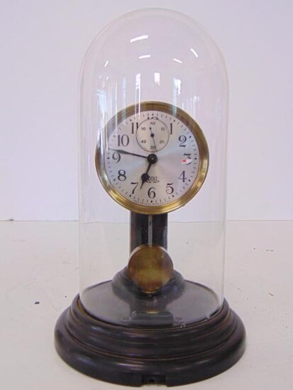 Poole Electric (Battery) Dome Clock, tested and running