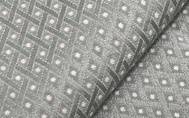 Precious San Leucio damask fabric with woven decoration - Cotton - 21st century