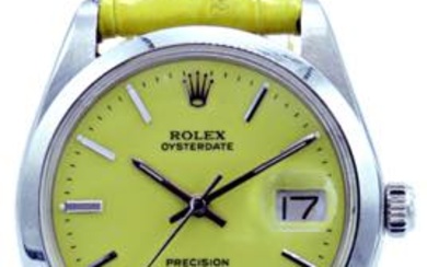 ROLEX Oyster Date Precision. Referenza 6694. Numero di serie 33XXXXX....