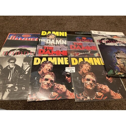 Records : THE DAMNED - superb collection of albums & the odd...