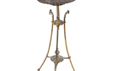 Renaissance-Style Bronze Occasional Table