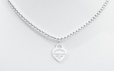 Return to Tiffany Bead Necklace @ Silver - Necklace
