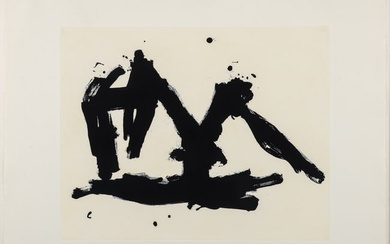 Robert Motherwell Stephen's Iron Crown Signed Etching