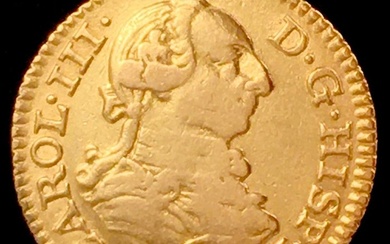 Spain. Carlos III (1759-1788). 1/2 Escudo - 1788 M - Madrid - (R175) (No Reserve Price)