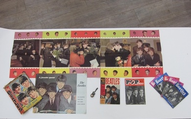 THE BEATLES: A collection of 1960s Beatles ephemera to inclu...
