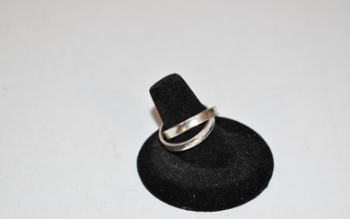 Tiffany & Co. Tiffany 1837 Interlocking Circles Ring 925 Sterling Silver Ring sz 8