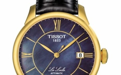 Tissot - T-Classic Le Locle Gold Black Strap - T41542393 - Men - 2011-present