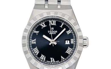 Tudor Royal 28300-0003 - Tudor Royal Automatic Black Dial Stainless Steel Ladies Watch