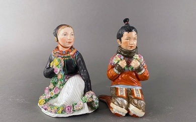 Two Royal Copenhagen Porcelain Figures, Carl Martin-Hansen