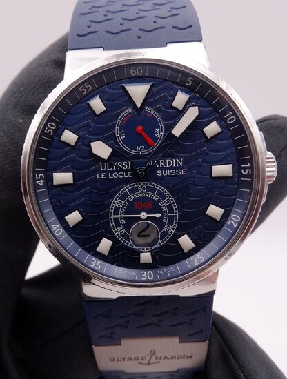 Ulysse Nardin - Maxi Marine Chronometer 1846 Blue Wave Limited Edition - Ref. 263-68 - Unisex - 2007
