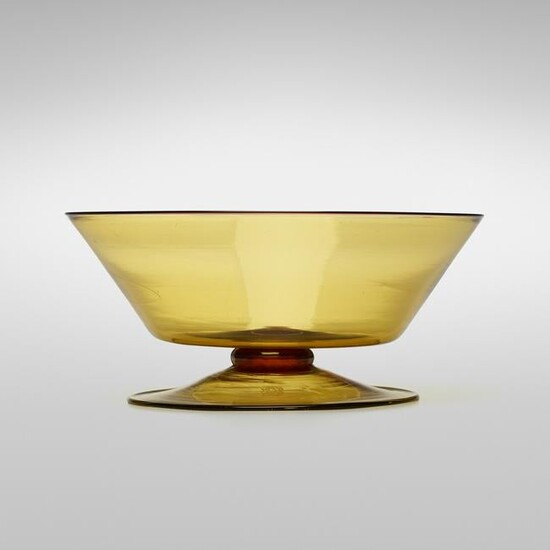 Vittorio Zecchin, Soffiato bowl, model 5080