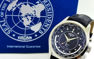 Vulcain Aviator Cricket "Alarm" GMT Ref. 100135.220 - Men - 2011-present