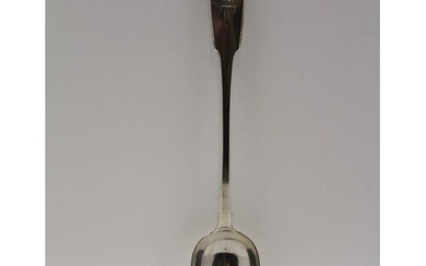 WILLIAM CHAWNER A George III silver fiddle pattern Basting S...
