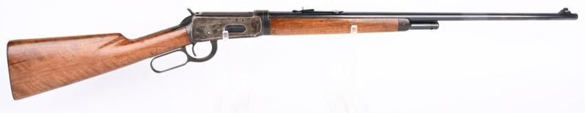 WINCHESTER MODEL 55 LEVER ACTION RIFLE