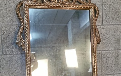 Wall mirror - Gilt, Wood